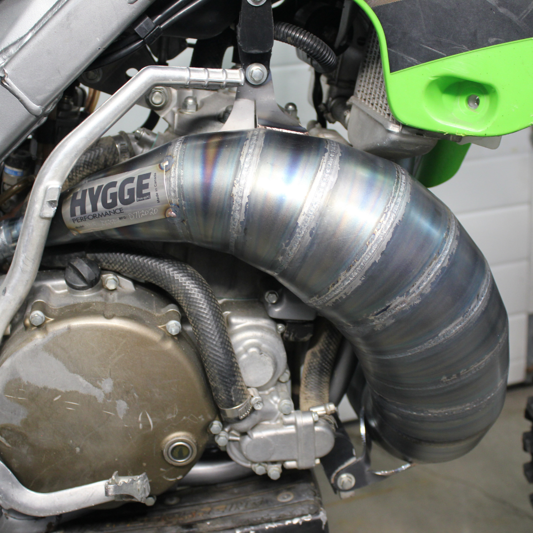 KX250 HYGGE PERFORMANCE TWO STROKE CONE PIPE 2