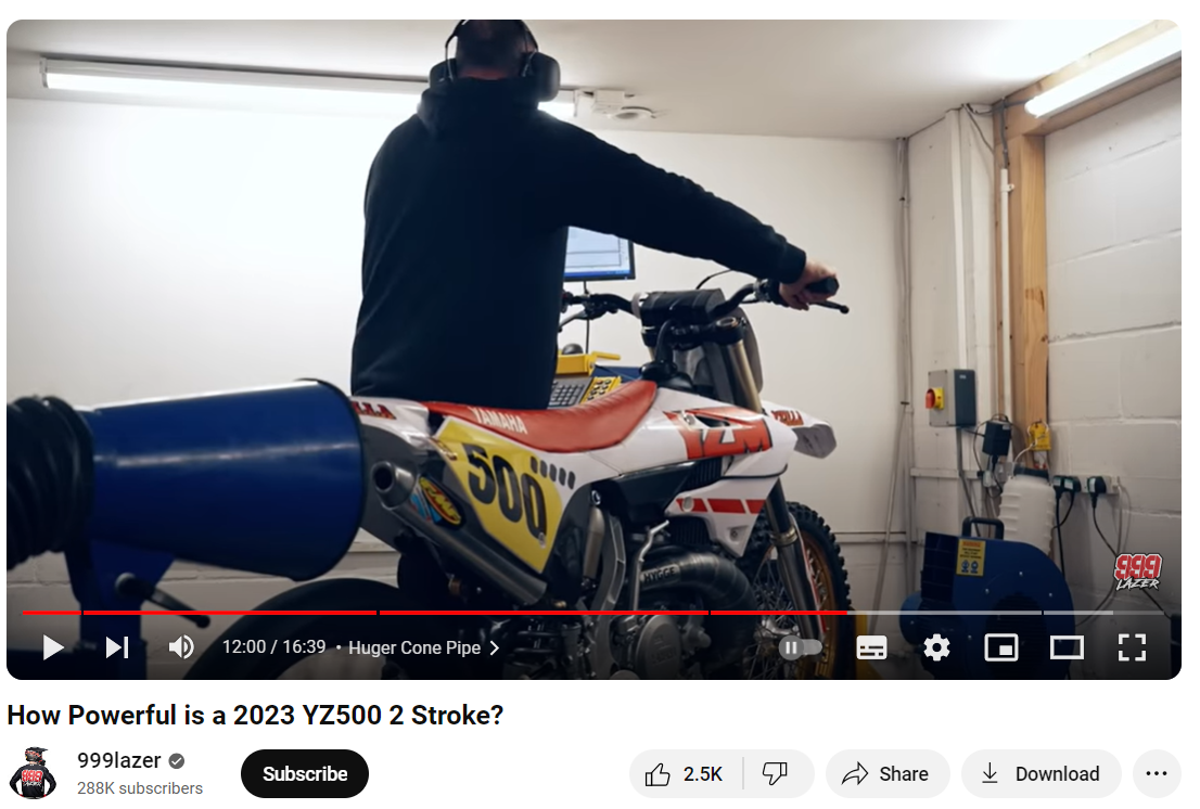 The time has come to put the YZilla 500 on the dyno to find out how much power it has. In this video we show you how we turned our standard looking bike into the work of art it is today and also the processes we've gone through in the dyno room  to make it one of the bike dirt bikes on the planet!