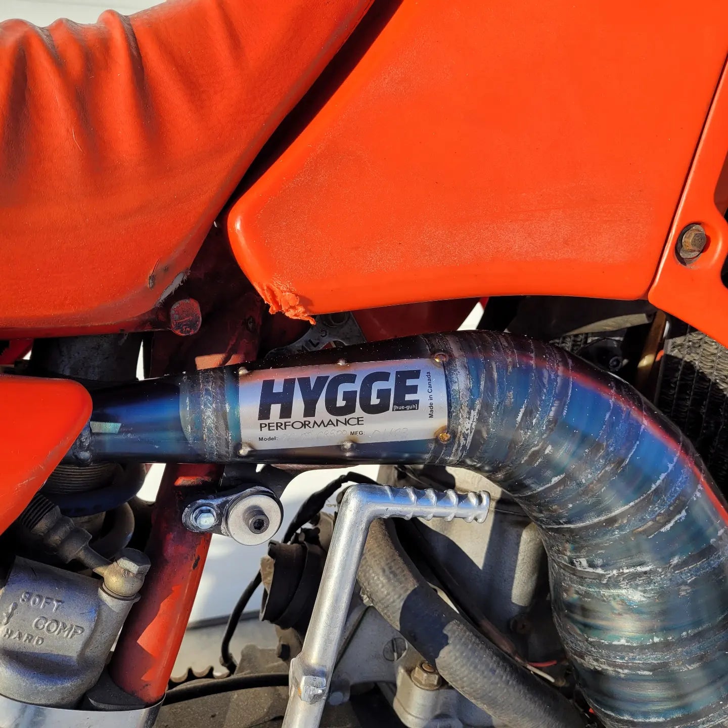 HYGGE CR 500 Expansion Chamber 1985 - 1988