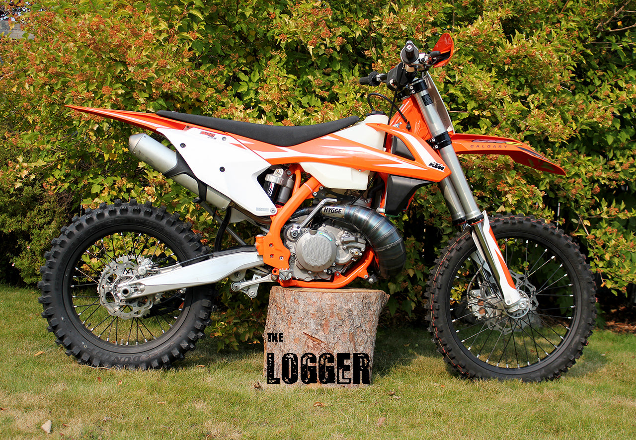 Hygge Performance KTM 300 high clearance expansion chamber