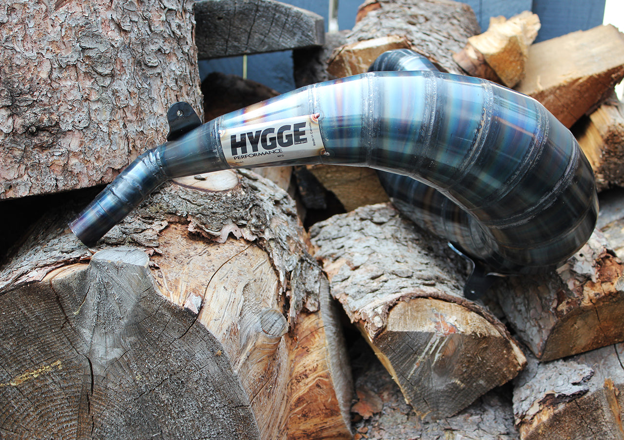 Hygge Performance KTM 300 high clearance expansion chamber
