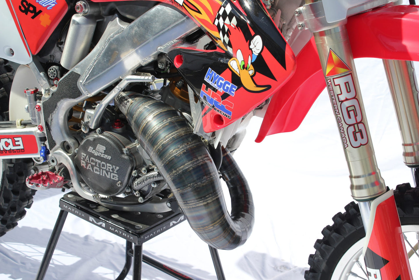 HYGGE Performance Honda CR125 Two Stroke Exhaust