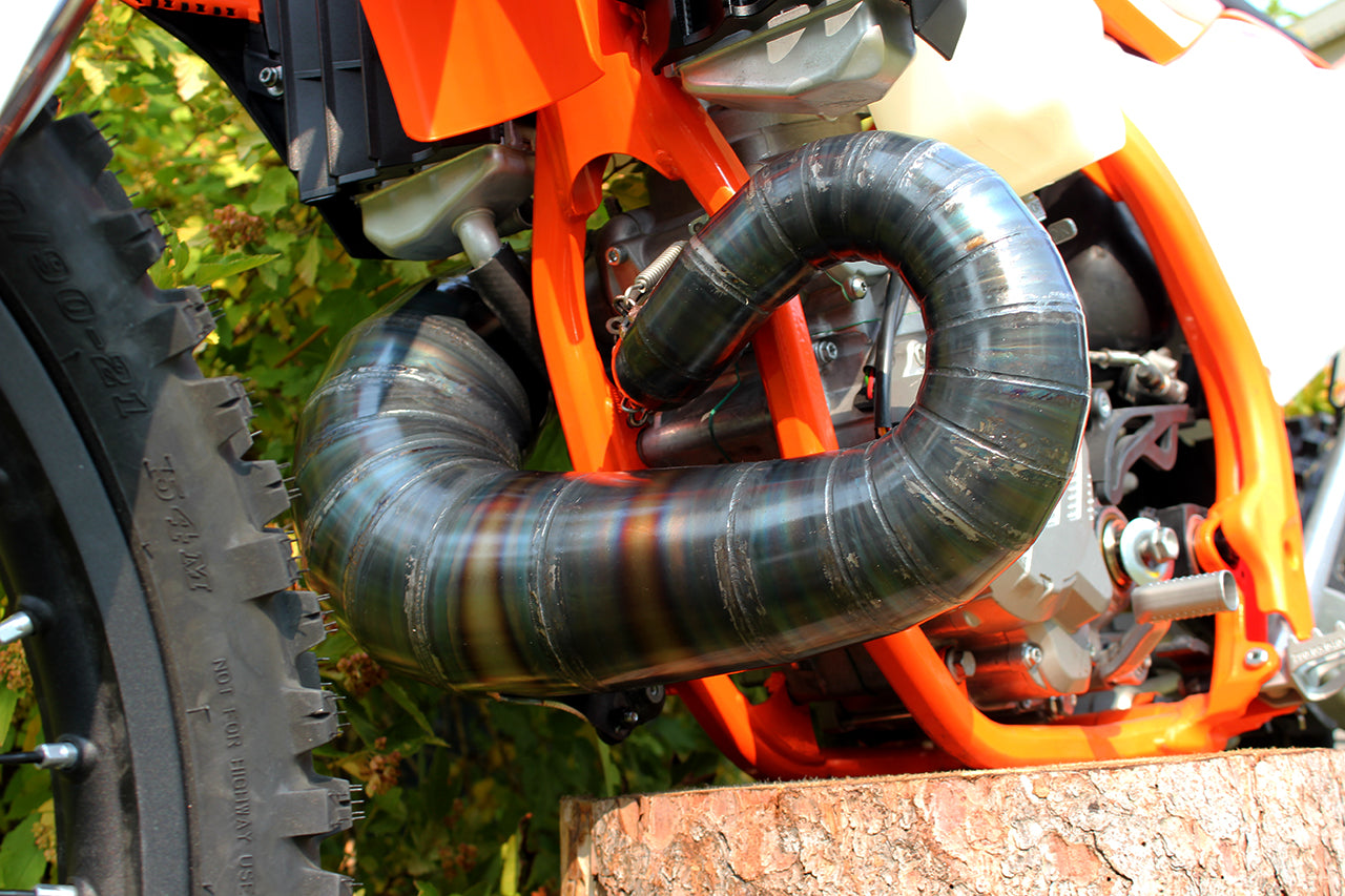 Hygge Performance KTM 300 high clearance expansion chamber